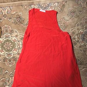 Everlane silk tank dress medium